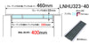 グレーチング 細目 460（390）×995×32 U字溝400用 溝蓋 U形側溝400mm用 LNHU323-40 T6用