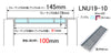 グレーチング 普通目 145（91）×993×19 U字溝100用 溝蓋 U形側溝100mm用 LNU19-10 T14用